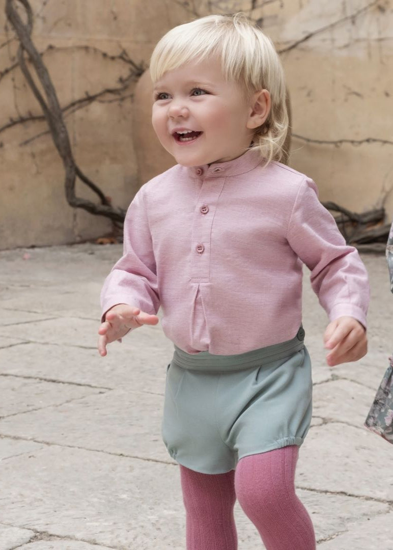 CONJUNTO BEBE NIÑO VERDE MIRANDA 0126 - La boutique de AyA