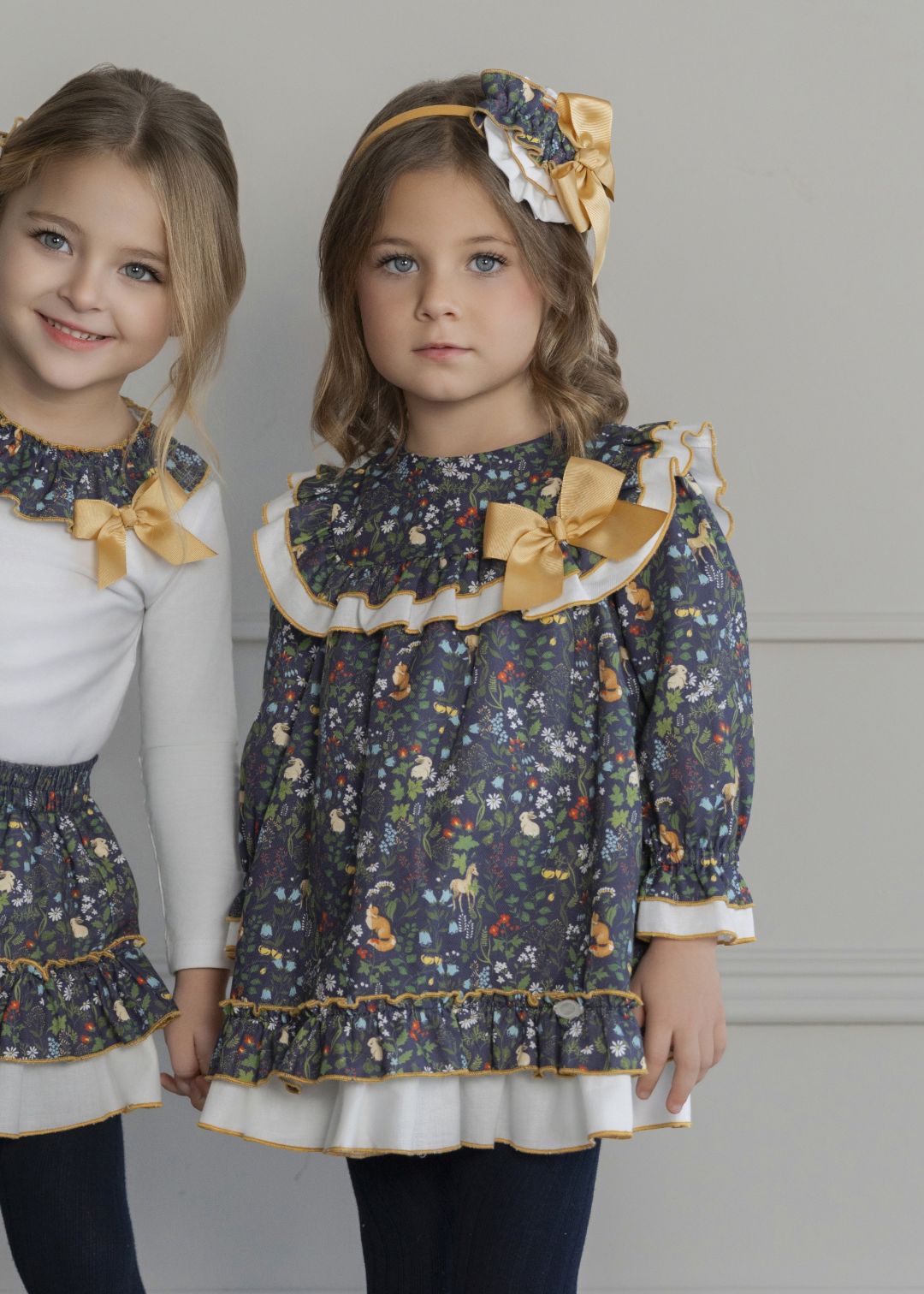 Vestido niña infantil Marino 0240 Miranda