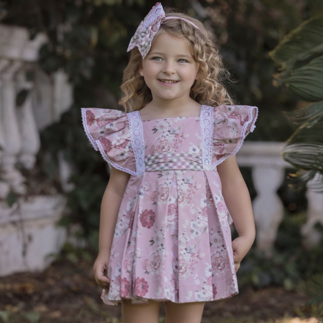 Vestido Infantil Vintage Floral Miranda 0247 - La boutique de AyA