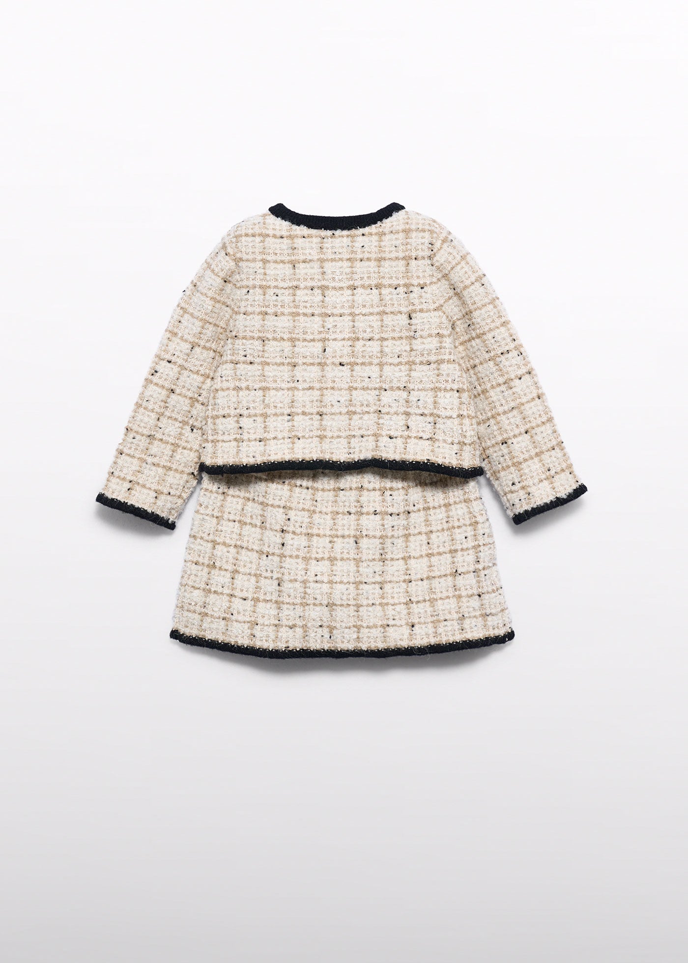 Conjunto de falda tricot mazapán para bebé niña Abel & Lula 05518 - imagen 5