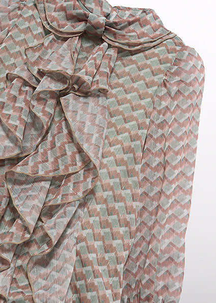 Vestido gasa estampada jade para niña Abel & Lula 05586 - imagen 4