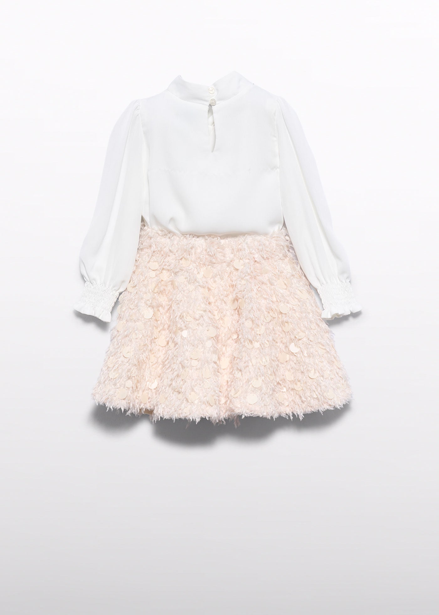 Conjunto de falda plumas mazapán para niña Abel & Lula 05590 - imagen 3