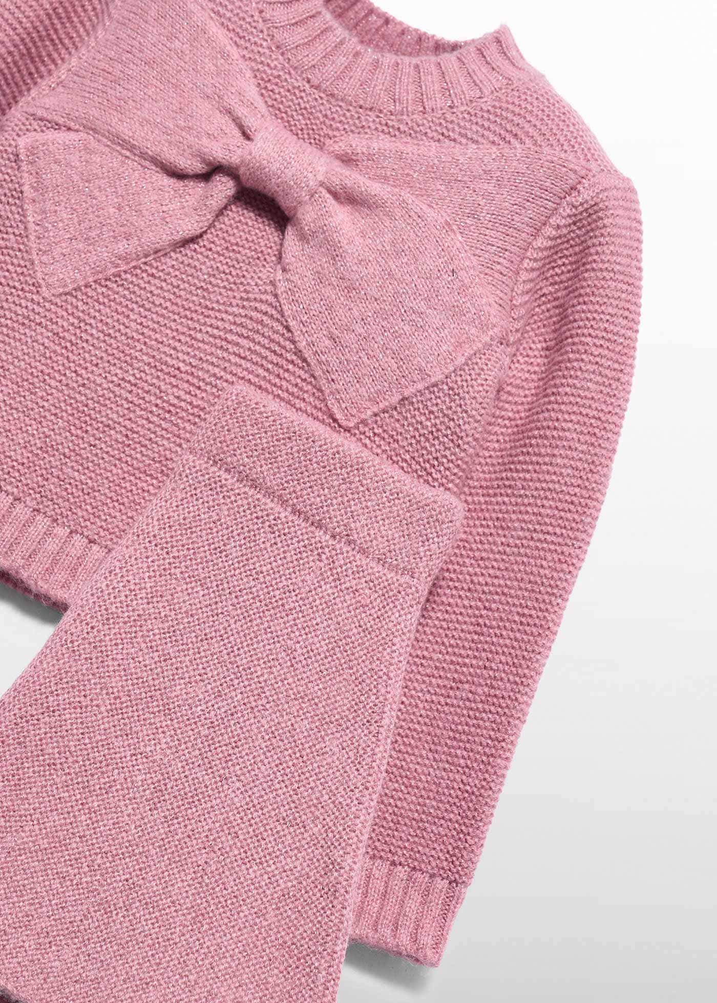 Conjunto de falda tricot lazo pétalo para niña Abel & Lula 05592 - imagen 6