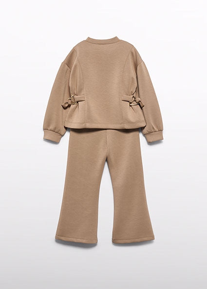 Conjunto pantalón felpa caramelo para niña Abel & Lula 05749 - imagen 3