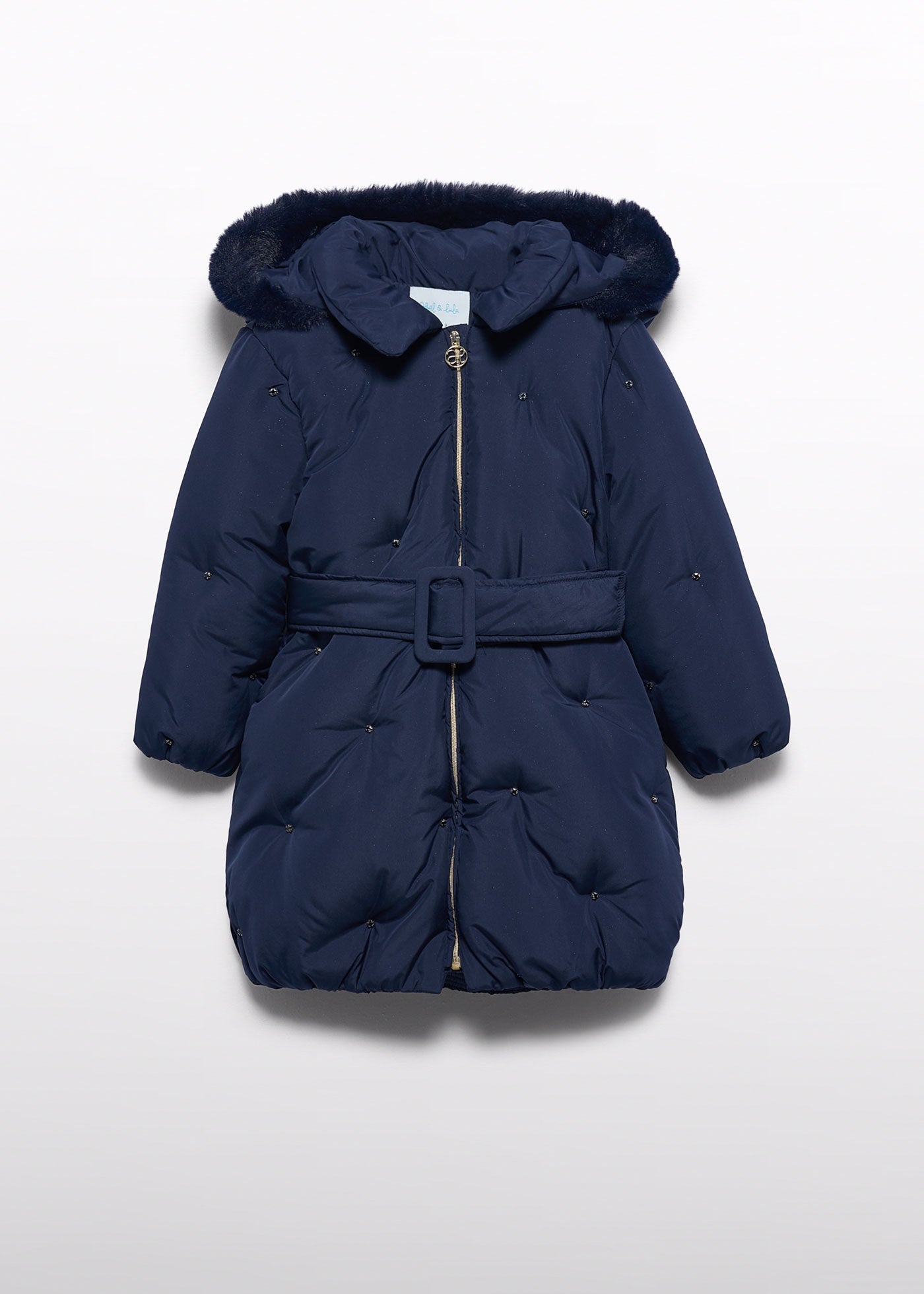 Chaquetón joya marino para niña Abel & Lula 05815 - imagen 4