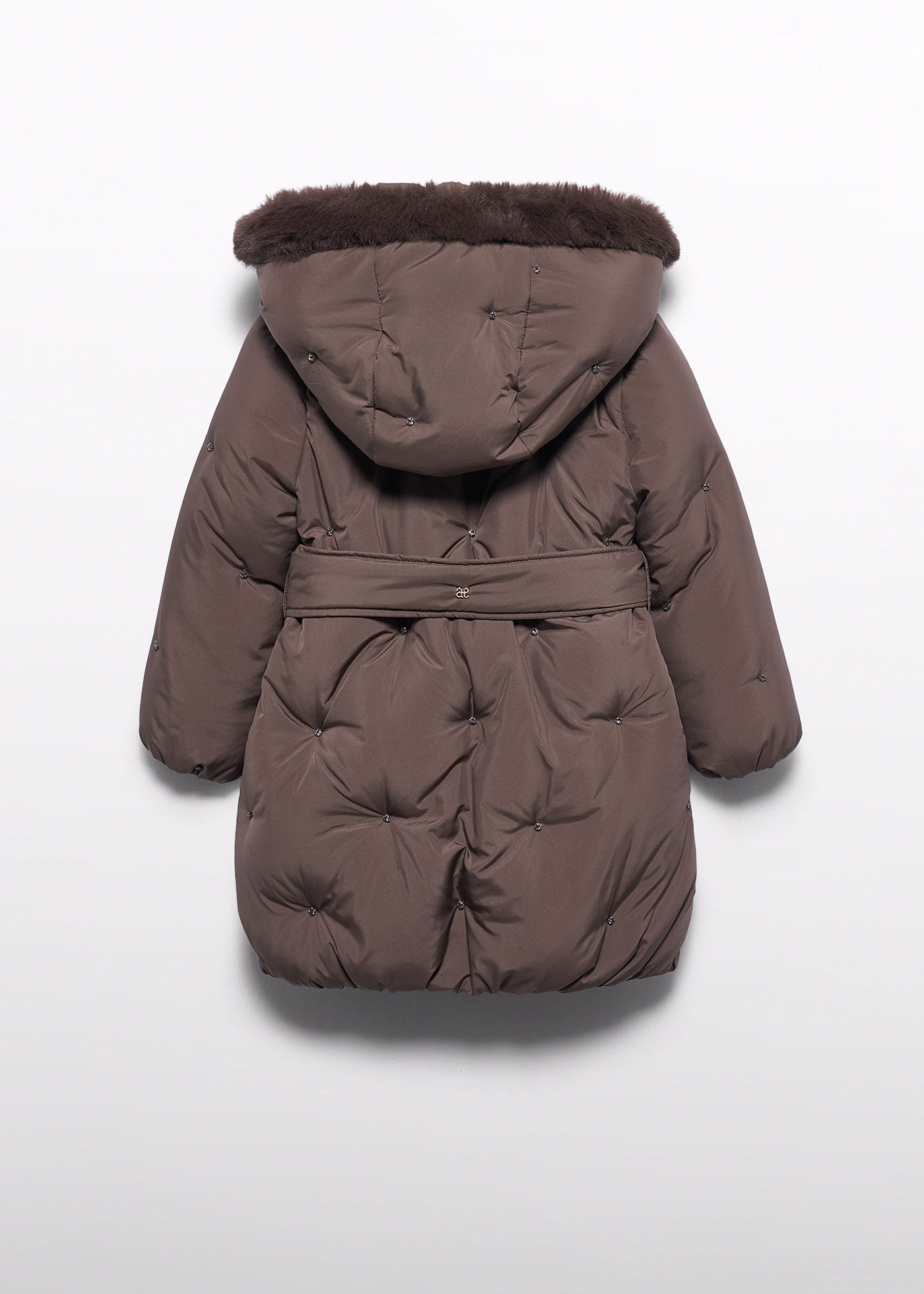 Chaquetón joya topo oscuro para niña Abel & Lula 05815 - imagen 5