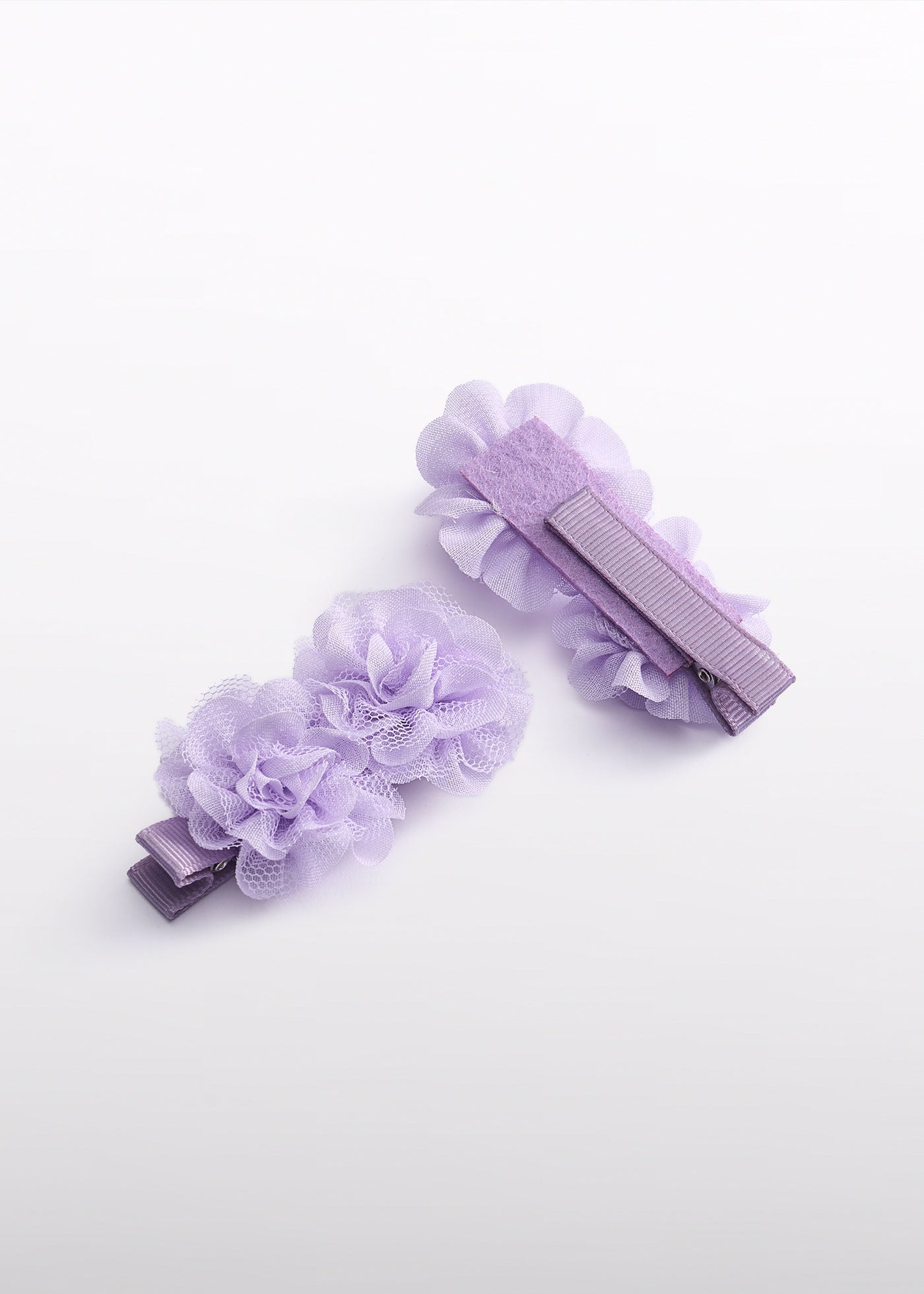 Pinza flores lila para niña Abel & Lula 05917 - imagen 2