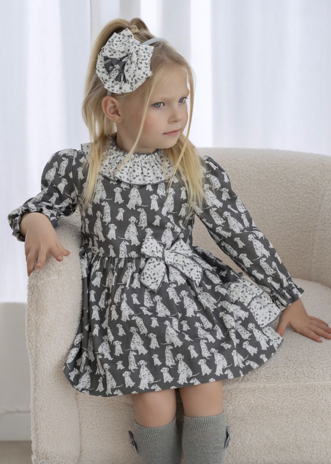 Vestido niña infantil Dálmata 0610 Miranda