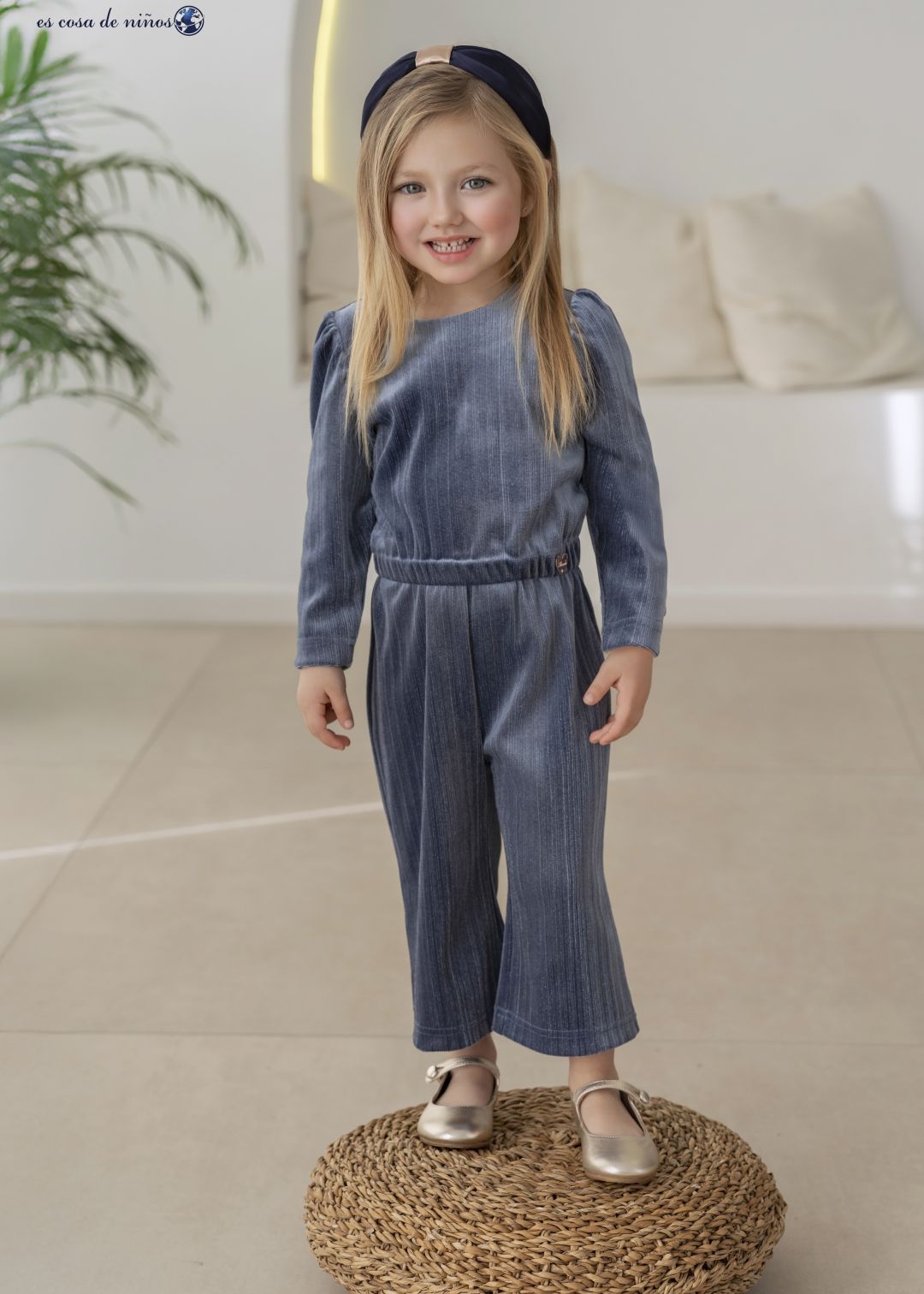 Mono infantil niña azul petroleo miranda 0628