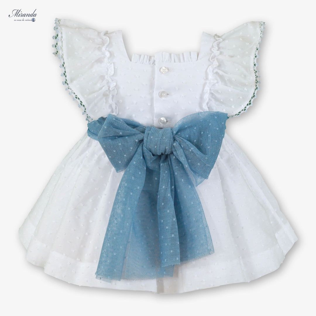 Vestido ceremonai braguita bebe 0128 Miranda