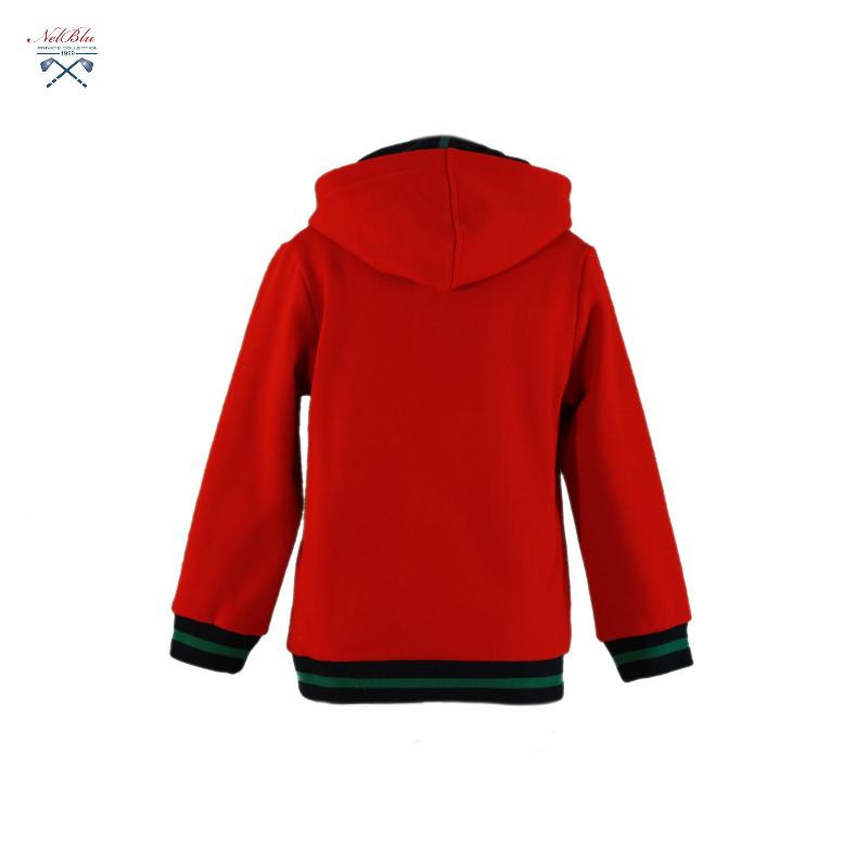 Sudadera niño H Rojo Nel-Blu 1300