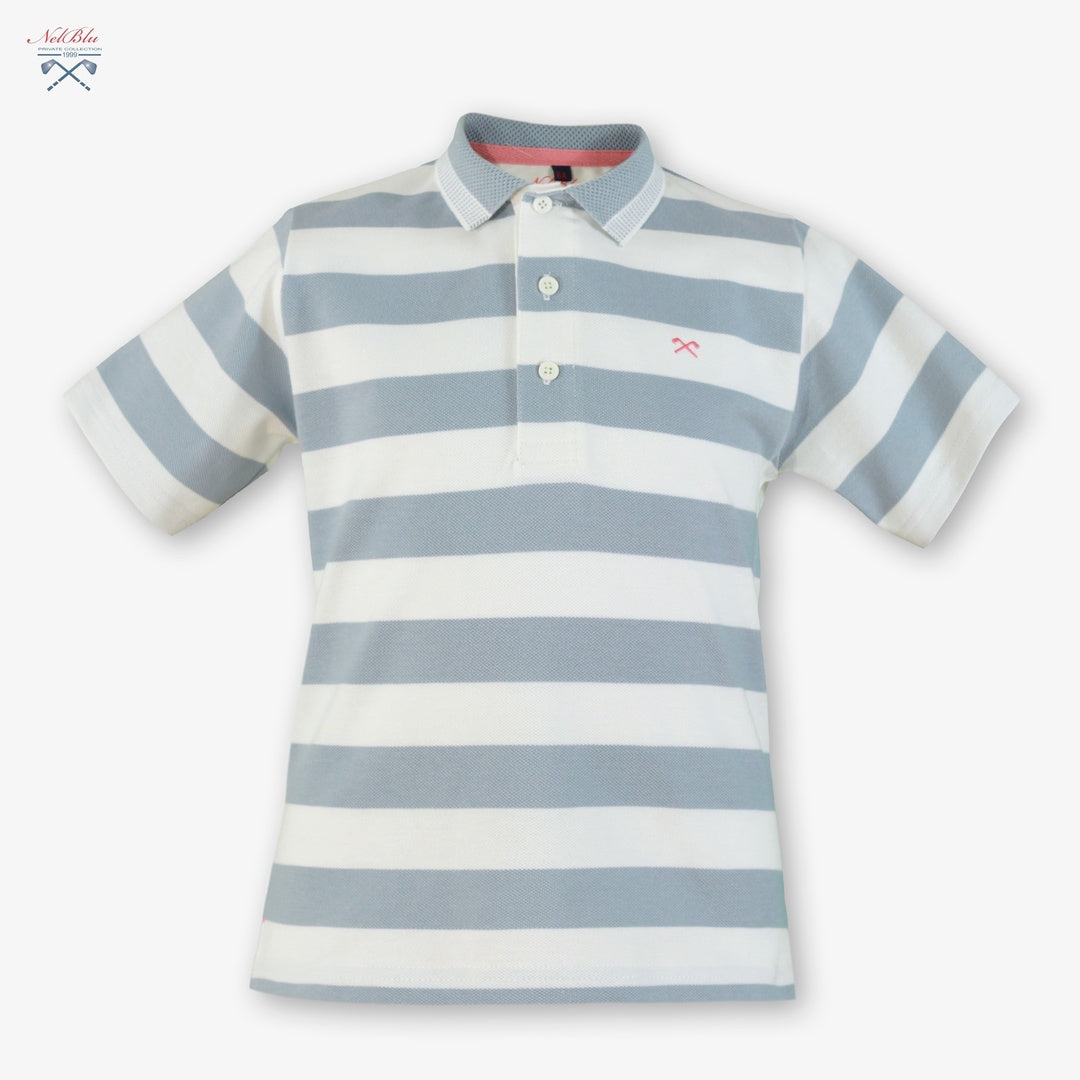 Polo de Niño 100% Algodón de Nel-Blu 1300