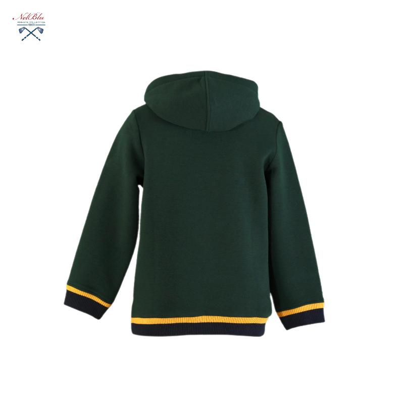 Sudadera niño Verde Botella Nel-Blu 1307