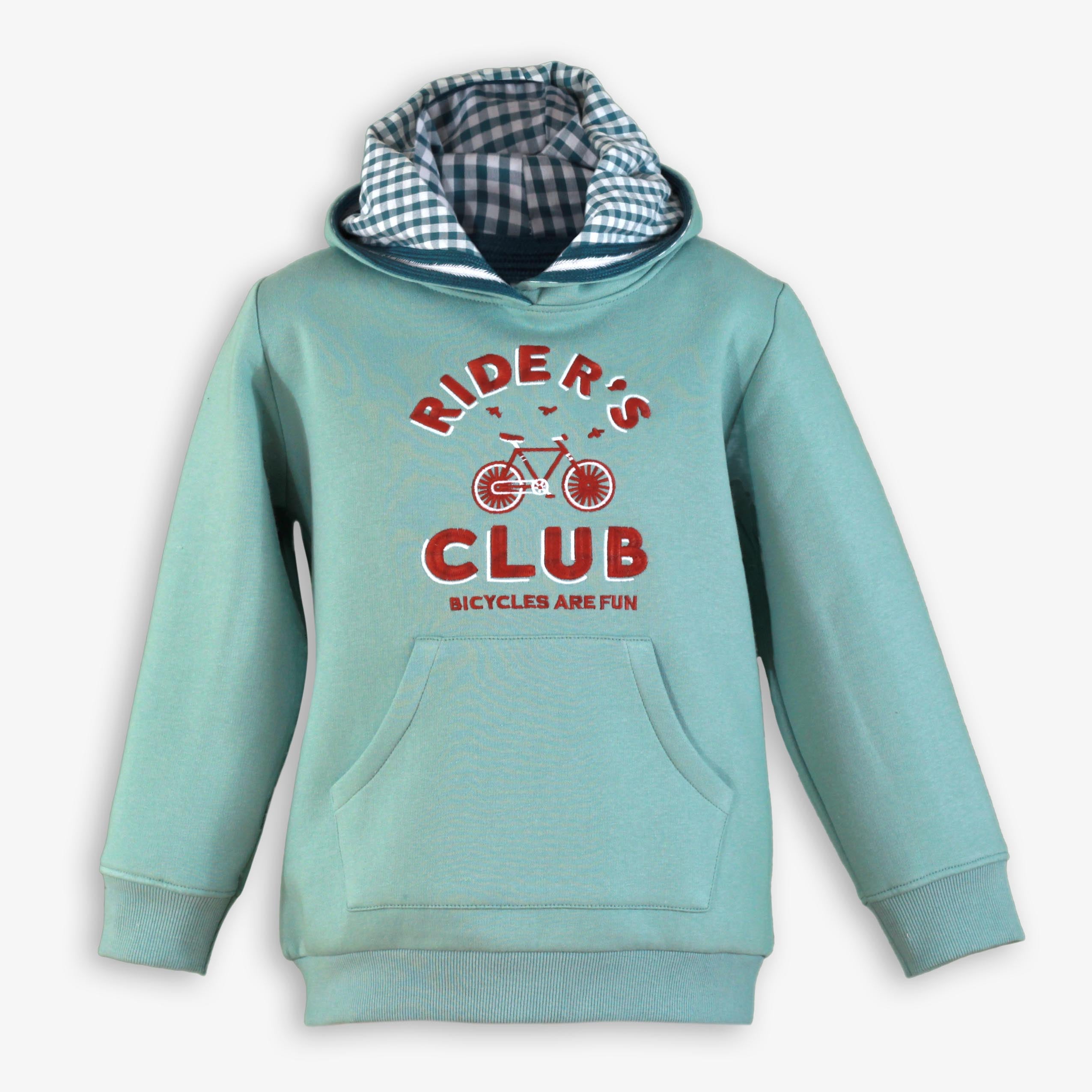 Sudadera niño verde agua Nel-Blu 1309