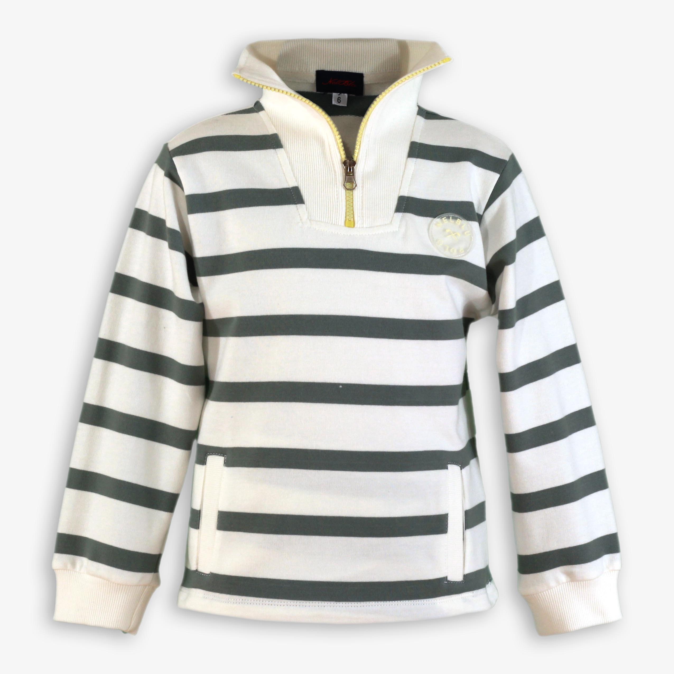 Sudadera infantil niño verde caza Nelblu 1315