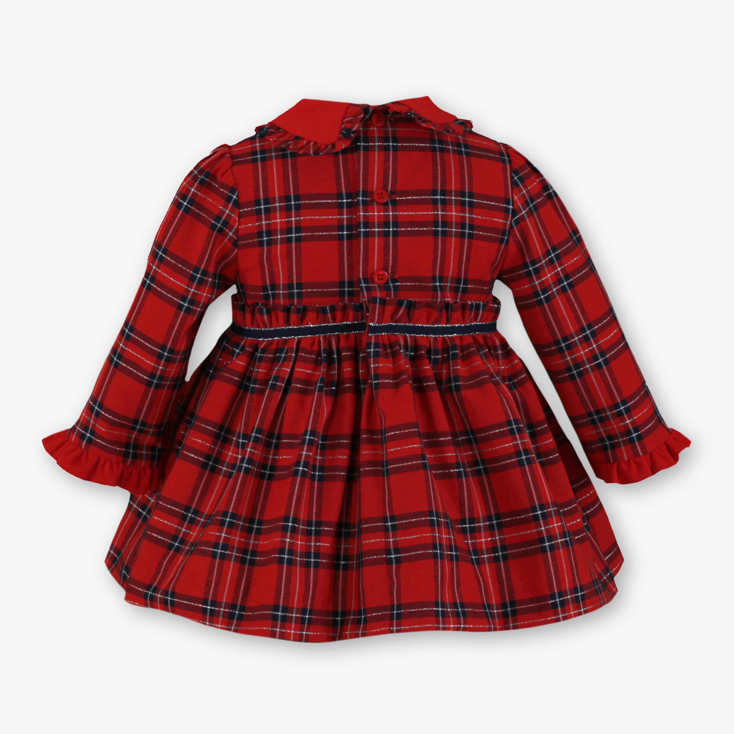Vestido infantil niña rojo Miranda 0132