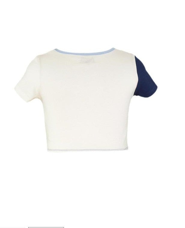 Conjunto camiseta y short niña nelblu 1402