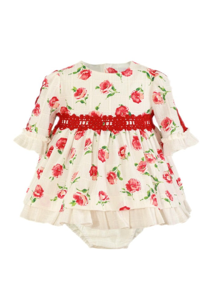 Vestido y braguita bebe niña Miranda 35/0141/VB - La boutique de AyA