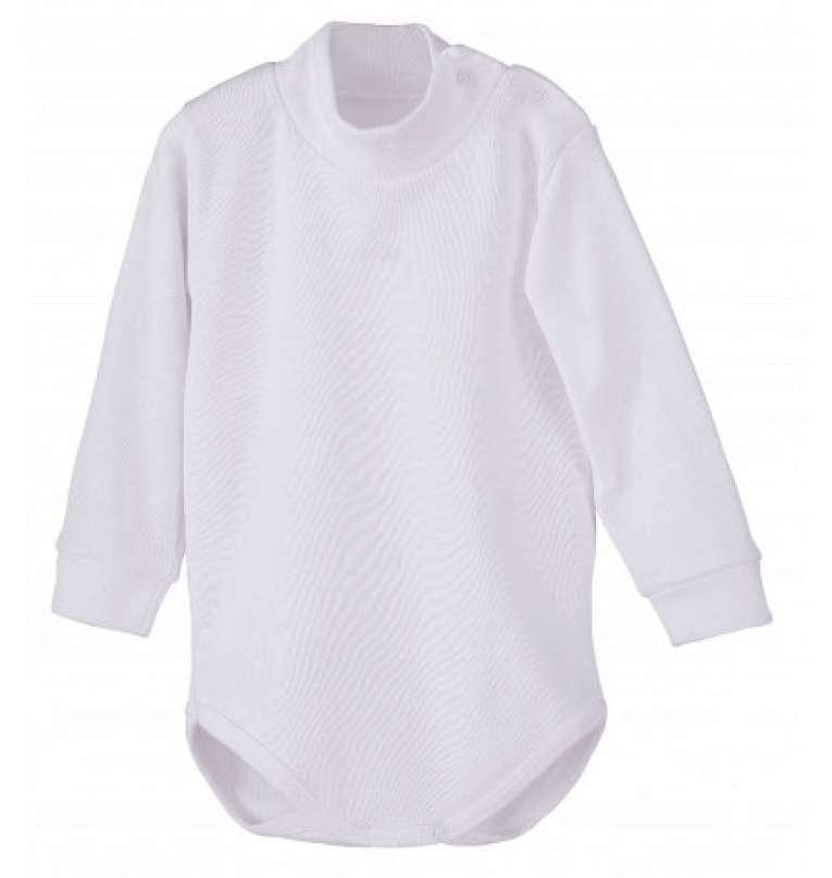 Body cuello cisne manga larga blanco Calamaro 1452