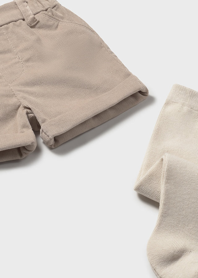 Conj. pantalon corto leotardo 02259 Mayoral