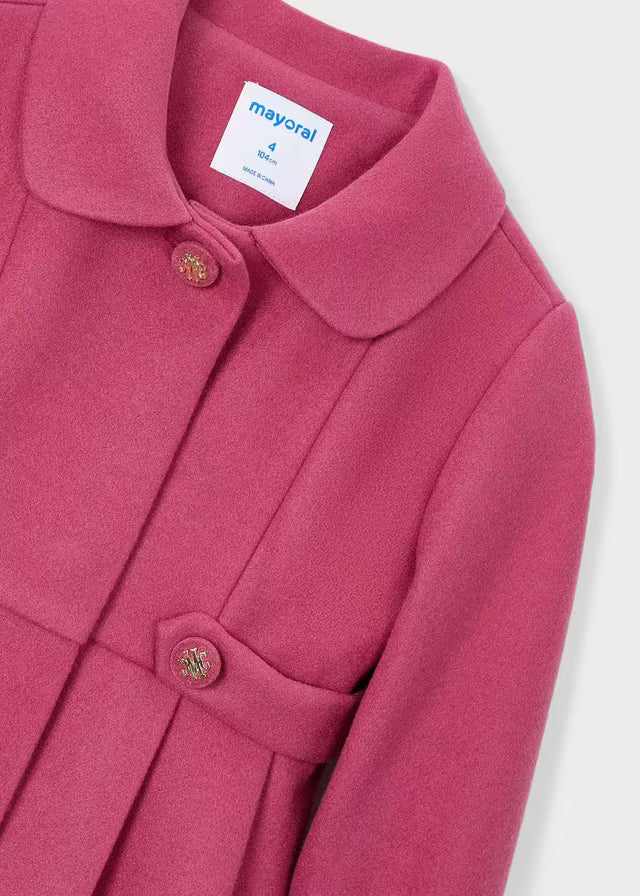 Abrigo paño cereza 04440-044 Mayoral