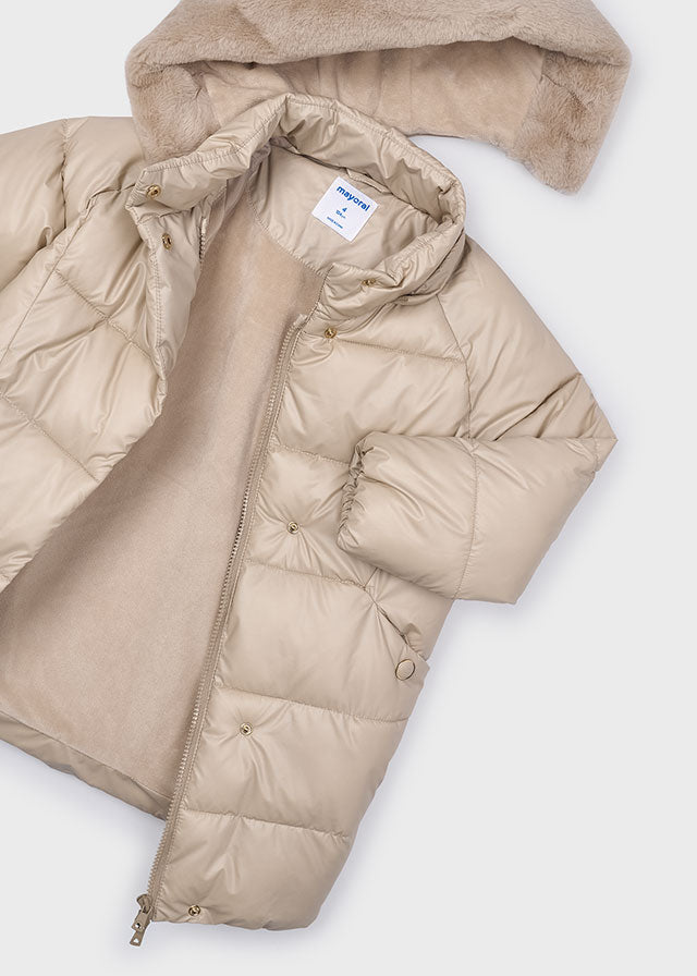 Chaqueton largo con capucha 04447 Mayoral