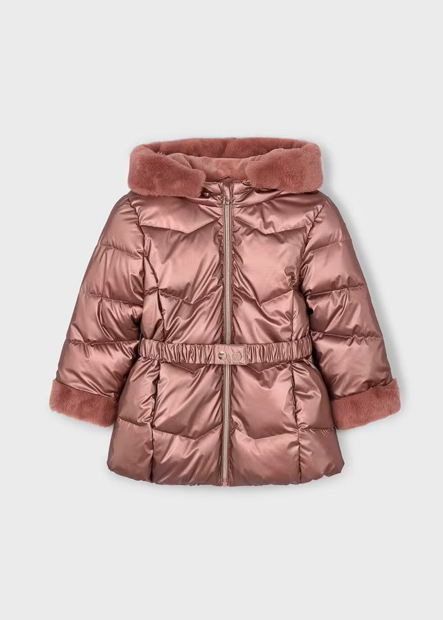 Chaqueton Maquillaje metalizado cinturon 04448 Mayoral