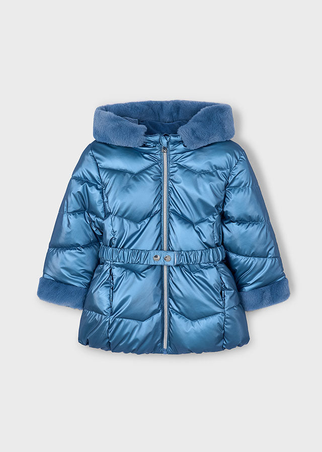 Chaqueton oceano metalizado cinturon 04448 Mayoral