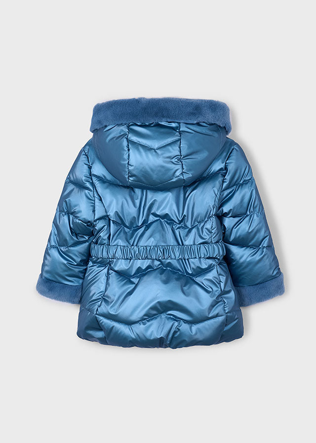 Chaqueton oceano metalizado cinturon 04448 Mayoral