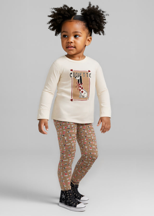 Conj. leggings estampado 04719 Mayoral