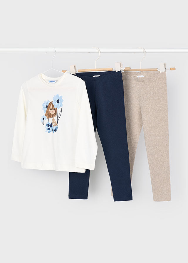 Conj. leggings 2 pantalones 04724-046 Mayoral