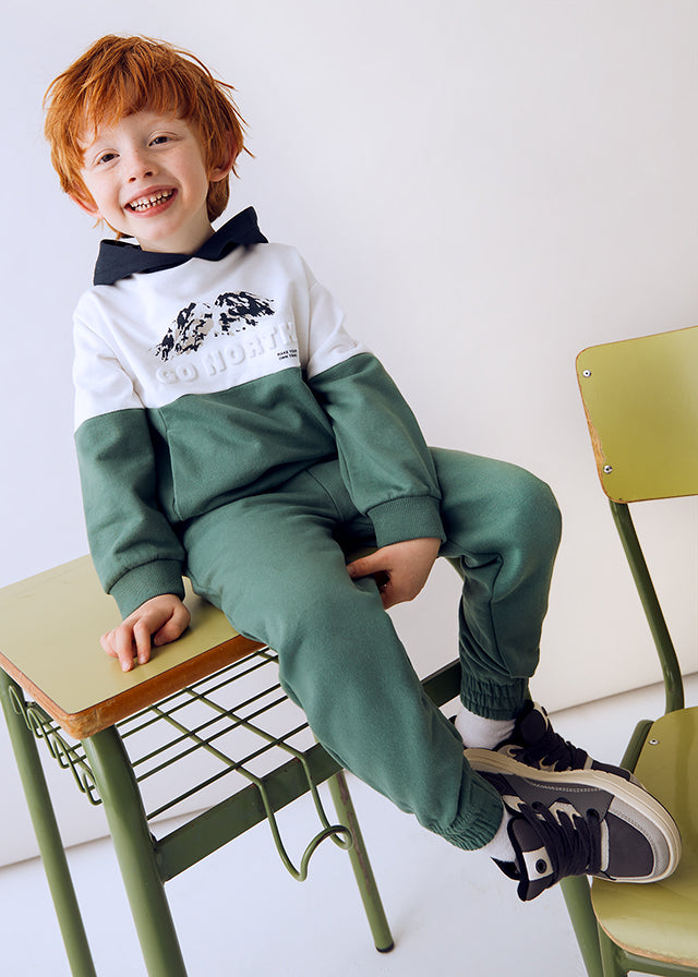 Chandal Abeto pullover con 2 Pantalones 04804