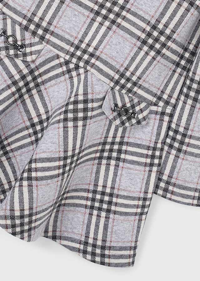 Vestido Plata punto jacquard 04921 Mayoral