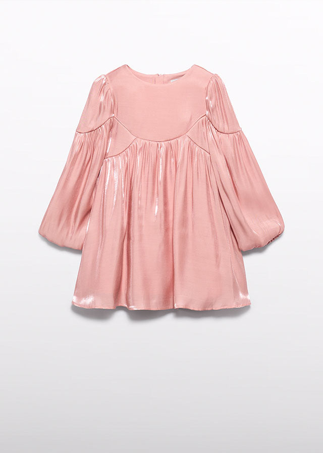 EXCLUSIVO Vestido Petalo satinado brillo 05527 Abel y Lula