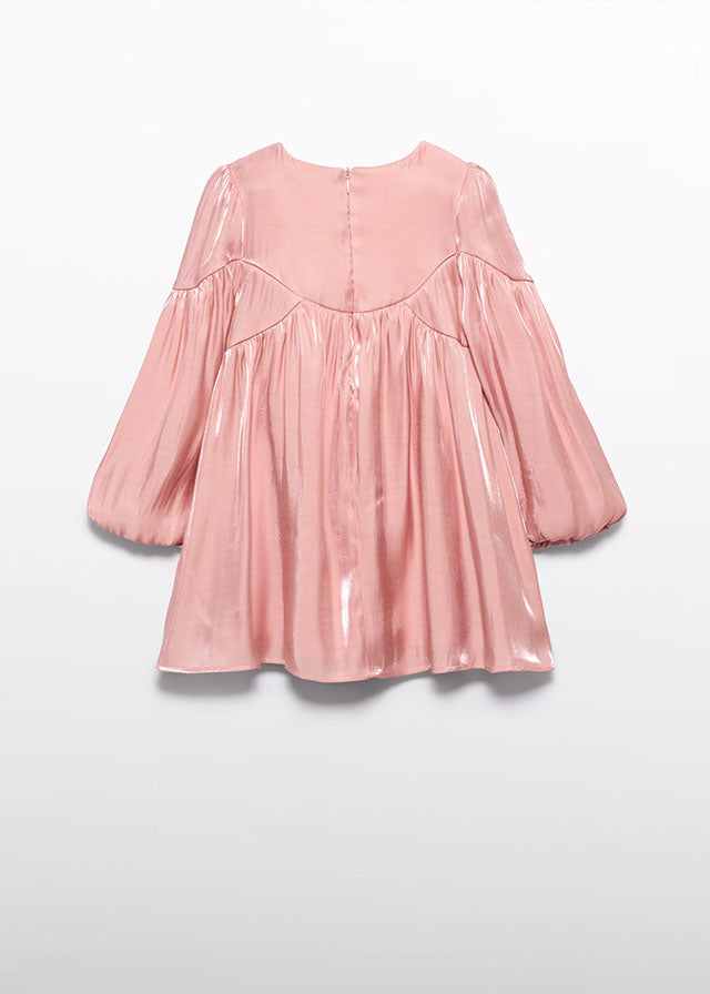 EXCLUSIVO Vestido Petalo satinado brillo 05527 Abel y Lula