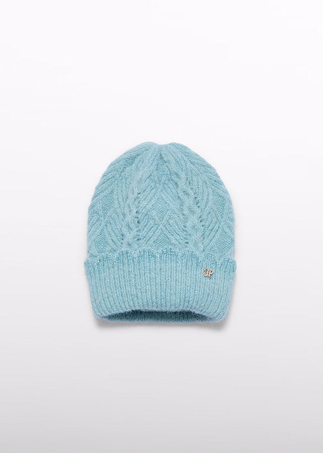 Gorro tricot calados agua Abel y lula 5962