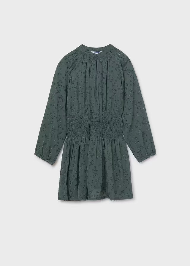 Vestido gasa lurex 07909 Mayoral - La boutique de AyA Mayoral