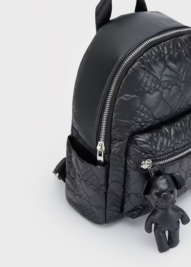 Mochila niña acolchada negra 10122 Mayoral