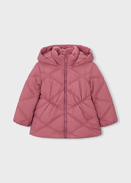 Chaquetón colegial básico Rosáceo Mayoral para niña 00415-059 - vista 3