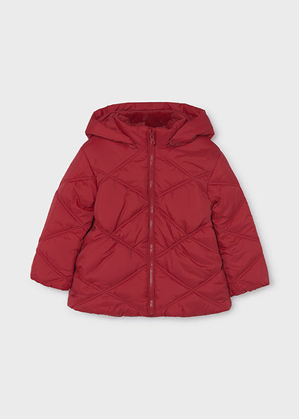 Chaquetón colegial básico Rojo Mayoral para niña 00415-060 - vista 2