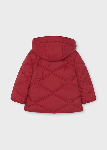 Chaquetón colegial básico Rojo Mayoral para niña 00415-060 - vista 3