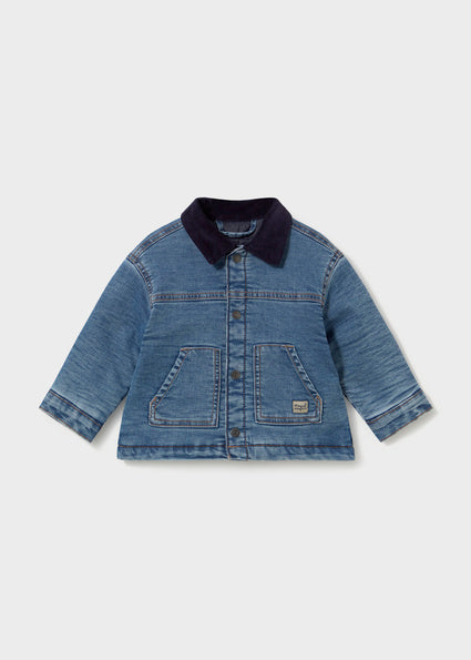 Cazadora soft denim acolchada Tejano medio Mayoral para niña 02420-002 - vista 3