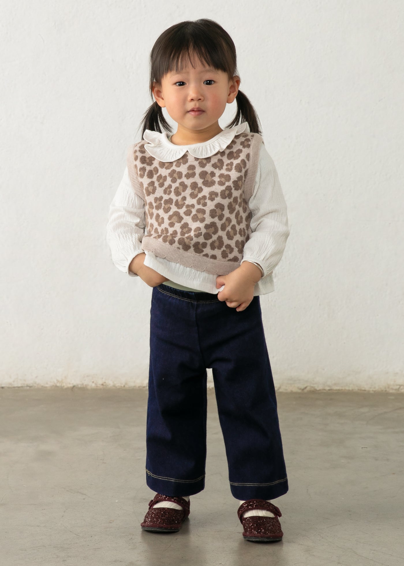 Conj. pantalon chaleco unido Nuez Mayoral para niña 02536-017