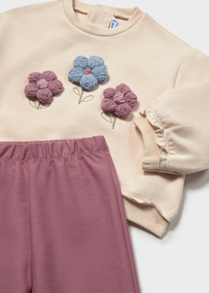 Conj. leggings pullover Violeta Mayoral para niña 02706-047 - vista 4