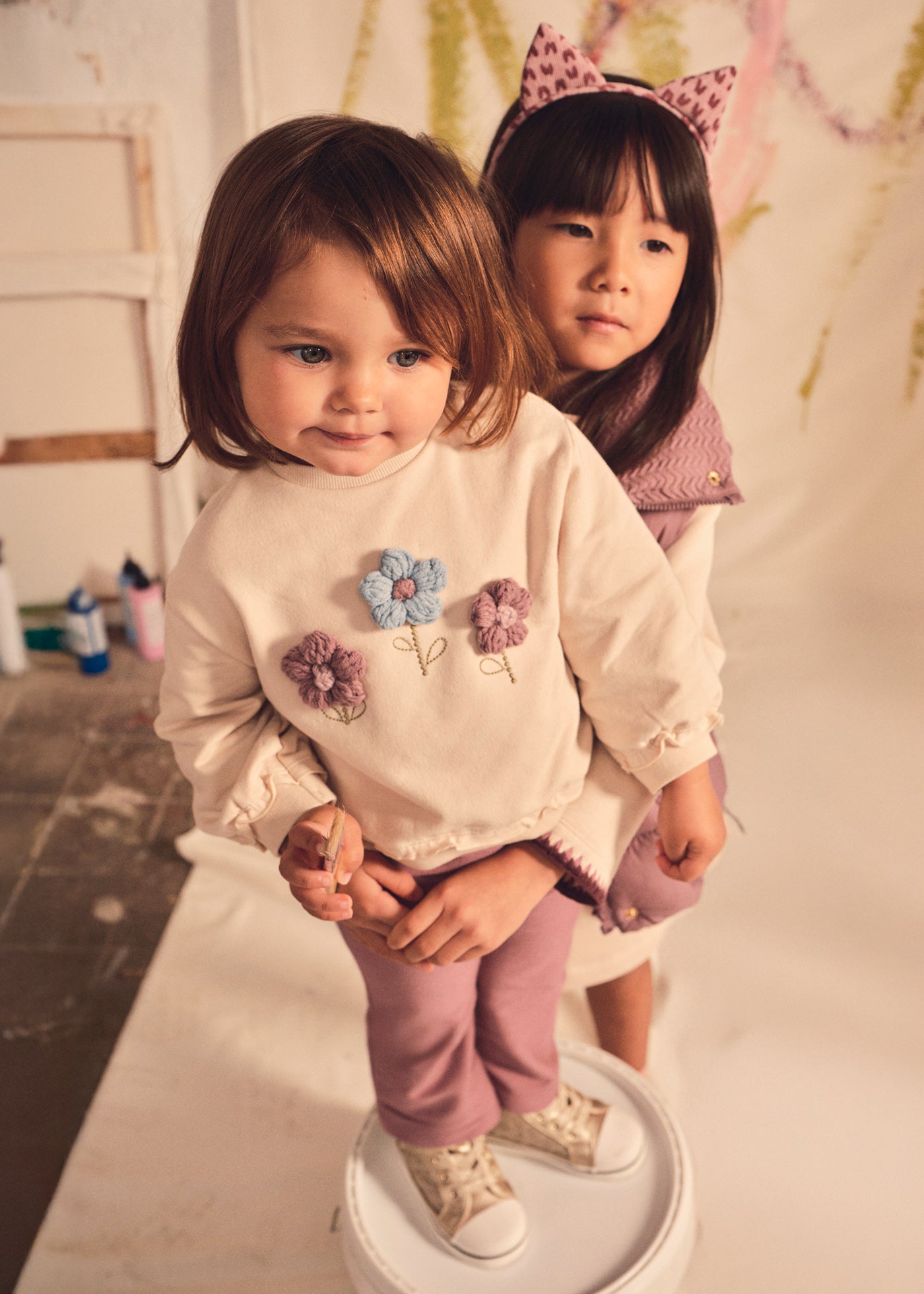 Conj. leggings pullover Violeta Mayoral para niña 02706-047