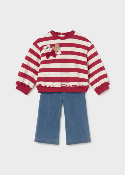 Conj. leggings pullover Rooibos Mayoral para niña 02706-048 - vista 2