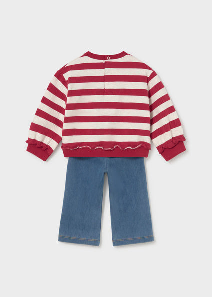 Conj. leggings pullover Rooibos Mayoral para niña 02706-048 - vista 3