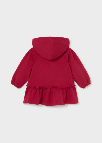 Vestido con capucha Rooibos Mayoral para niña 02937-093 - vista 4