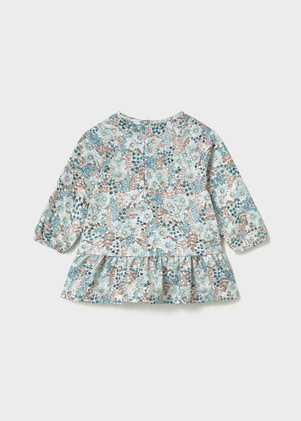 Vestido bambula estampado Lagoon Mayoral para niña 02940-017 - vista 2