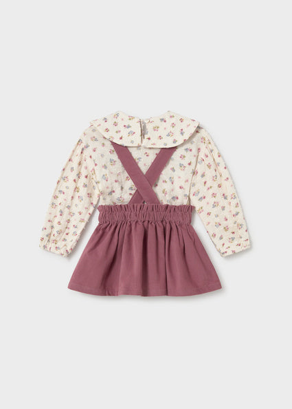 Conj. falda con tirantes Violeta Mayoral para niña 02950-040 - vista 2